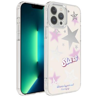 Apple iPhone 13 Pro Max Uyumlu Kılıf Airbagli Parlak Tasarımlı Zore Mimbo Kapak