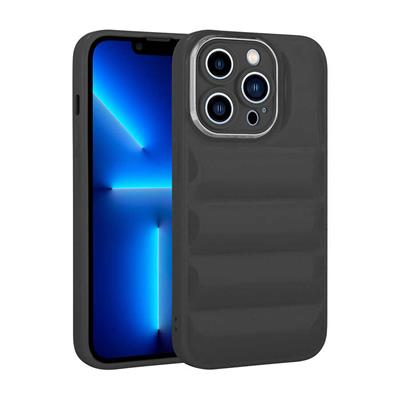 Apple iPhone 13 Pro Max Uyumlu Kılıf Kamera Korumalı Parlak Airbagli Zore Galya Kapak