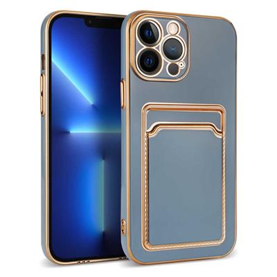 Apple iPhone 13 Pro Max Uyumlu Kılıf Zore Bark Kartlıklı Kapak