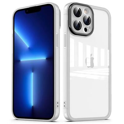 Apple iPhone 13 Pro Uyumlu Kılıf Kamera Korumalı Transparan Zore Post Kapak