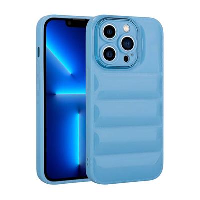 Apple iPhone 13 Pro Uyumlu Kılıf Kamera Korumalı Parlak Airbagli Zore Galya Kapak