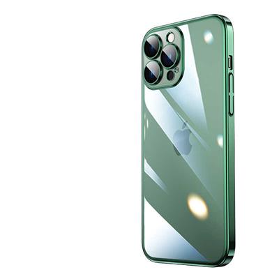 Apple iPhone 13 Pro Uyumlu Kılıf Sert PC Renkli Çerçeveli Zore Riksos Kapak