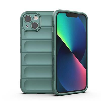 Apple iPhone 13 Uyumlu Kılıf Esnek TPU Oyuklu Arka Yüzey Tasarımlı Zore Etnik Silikon Kapak