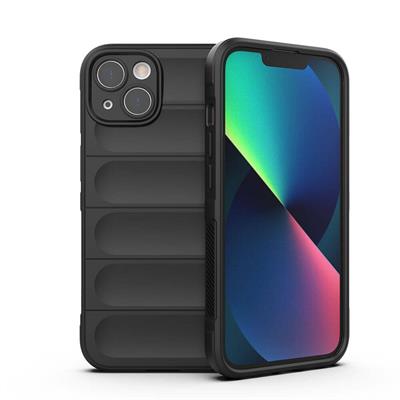 Apple iPhone 13 Uyumlu Kılıf Esnek TPU Oyuklu Arka Yüzey Tasarımlı Zore Etnik Silikon Kapak