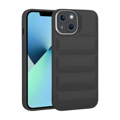 Apple iPhone 13 Uyumlu Kılıf Kamera Korumalı Parlak Airbagli Zore Galya Kapak