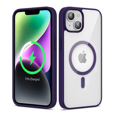 Apple iPhone 13 Uyumlu Kılıf M-safe Wireless Şarj Özellikli Silikon Zore Ege Kapak