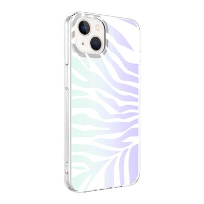 Apple iPhone 13 Uyumlu Kılıf Zore M-Blue Desenli Kapak