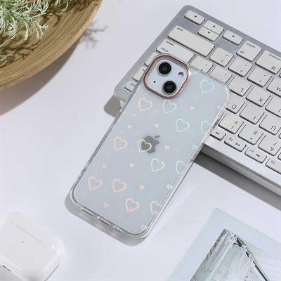 Apple iPhone 13 Uyumlu Kılıf Zore Sidney Desenli Sert Kapak