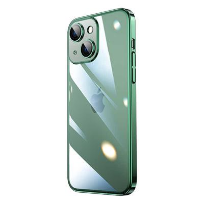 Apple iPhone 14 Plus Uyumlu Kılıf Sert PC Renkli Çerçeveli Zore Riksos Kapak