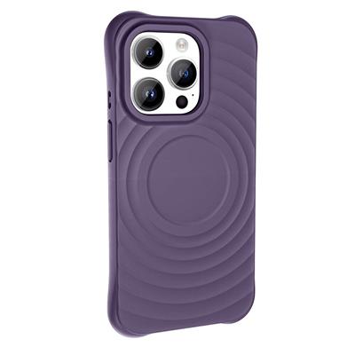 Apple iPhone 14 Pro M-safe Şarj Özellikli Airbagli Mat Görünümlü Zore Hepi Kapak