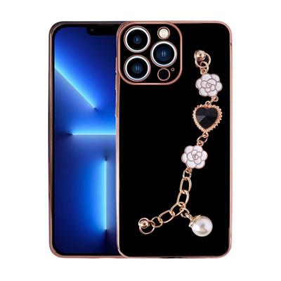 Apple iPhone 14 Pro Max Uyumlu Kılıf El Tutamaçlı Kamera Korumalı Zore Taka Silikon Kapak