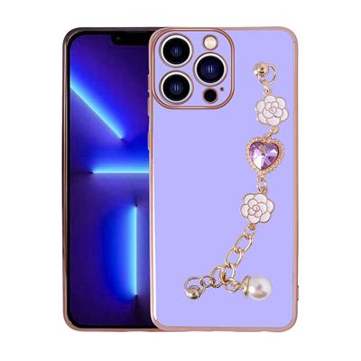 Apple iPhone 14 Pro Max Uyumlu Kılıf El Tutamaçlı Kamera Korumalı Zore Taka Silikon Kapak