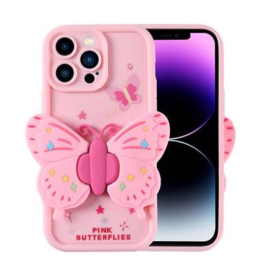 Apple iPhone 14 Pro Max Uyumlu Kılıf Kamera Korumalı Figür Tasarımlı Zore Kapya Kapak