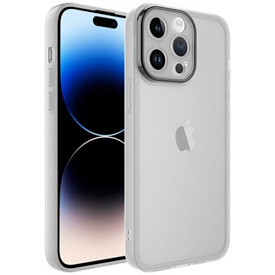 Apple iPhone 14 Pro Max Uyumlu Kılıf Kamera Korumalı Transparan Zore Post Kapak