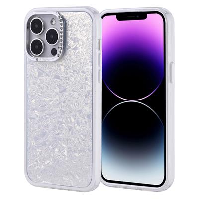 Apple iPhone 14 Pro Max Uyumlu Kılıf Taşlı Tasarımlı Zore Kapi Kapak