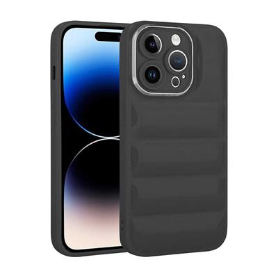 Apple iPhone 14 Pro Uyumlu Kılıf Kamera Korumalı Parlak Airbagli Zore Galya Kapak