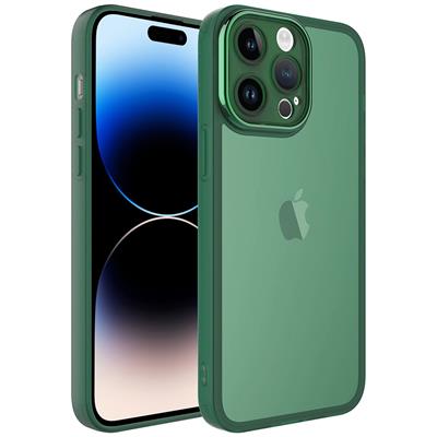 Apple iPhone 14 Pro Uyumlu Kılıf Kamera Korumalı Transparan Zore Post Kapak