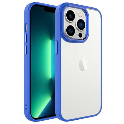 Apple iPhone 14 Pro Uyumlu Kılıf Zore Krom Kapak