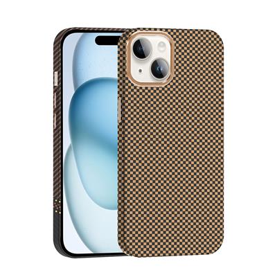 Apple iPhone 14 Uyumlu Kılıf M-safe Şarj Özellikli Karbon Fiber Görünümlü Zore Gros Kapak