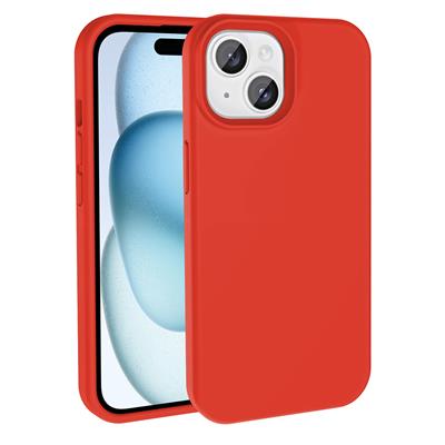 Apple iPhone 14 Uyumlu Kılıf M-safe Şarj Özellikli Sıvı Teknolojili Silinebilir Sert Zore Kivi Kapak