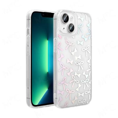 Apple iPhone 14 Uyumlu Kılıf Şeffaf Figürlü Zore Folk Sert Kapak