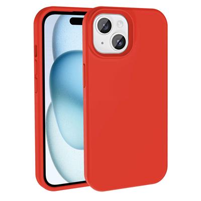 Apple iPhone 15 Plus Uyumlu Kılıf M-safe Şarj Özellikli Sıvı Teknolojili Silinebilir Sert Zore Kivi Kapak