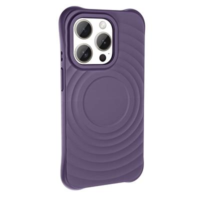 Apple iPhone 15 Pro M-safe Şarj Özellikli Airbagli Mat Görünümlü Zore Hepi Kapak