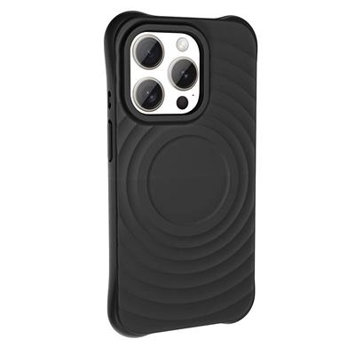 Apple iPhone 15 Pro Max M-safe Şarj Özellikli Airbagli Mat Görünümlü Zore Hepi Kapak