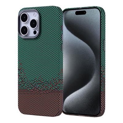 Apple iPhone 15 Pro Max Uyumlu Kılıf M-safe Şarj Özellikli Karbon Fiber Görünümlü Zore Nekst Kapak