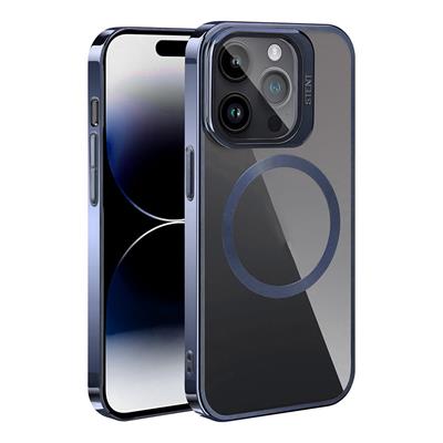 Apple iPhone 15 Pro Max Uyumlu Kılıf M-safe Şarj Özellikli Standlı Zore Klon Kapak