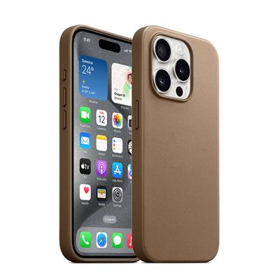 Apple iPhone 15 Pro Max Uyumlu Kılıf Zore M-safe Şarj Özellikli Mikro Fiber Optimal Kapak