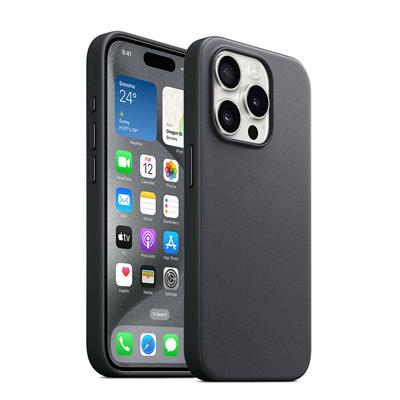 Apple iPhone 15 Pro Max Uyumlu Kılıf Zore M-safe Şarj Özellikli Mikro Fiber Optimal Kapak