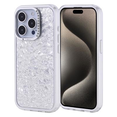 Apple iPhone 15 Pro Uyumlu Kılıf Taşlı Tasarımlı Zore Kapi Kapak