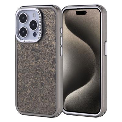 Apple iPhone 15 Pro Uyumlu Kılıf Taşlı Tasarımlı Zore Kapi Kapak