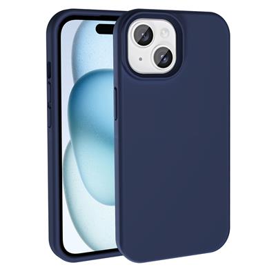 Apple iPhone 15 Uyumlu Kılıf M-safe Şarj Özellikli Sıvı Teknolojili Silinebilir Sert Zore Kivi Kapak