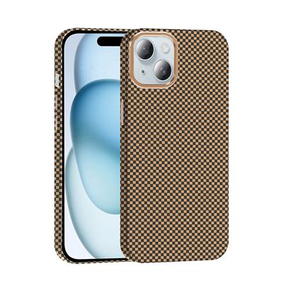 Apple iPhone 15 Uyumlu Kılıf M-safe Şarj Özellikli Karbon Fiber Görünümlü Zore Gros Kapak