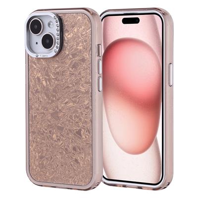 Apple iPhone 15 Uyumlu Kılıf Taşlı Tasarımlı Zore Kapi Kapak