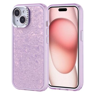 Apple iPhone 15 Uyumlu Kılıf Taşlı Tasarımlı Zore Kapi Kapak