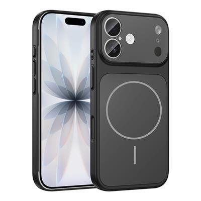 Apple iPhone 16 Kılıf Zore M-Safe Şarj Özellikli Kamera Korumalı Formen Kapak