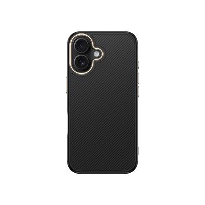 Apple iPhone 16 Plus Uyumlu Kılıf M-safe Şarj Özellikli Karbon Fiber Görünümlü Zore Antina Kapak