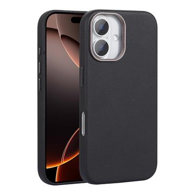 Apple iPhone 16 Plus Uyumlu Kılıf M-safe Şarj Özellikli PU Deri Zore Adora Kapak