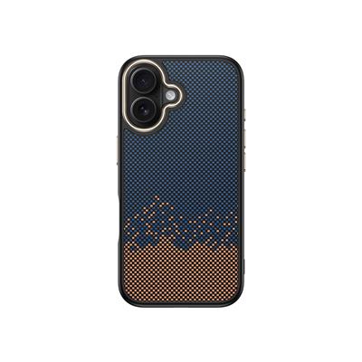 Apple iPhone 16 Plus Uyumlu Kılıf M-safe Şarj Özellikli Karbon Fiber Görünümlü Zore Antina Kapak