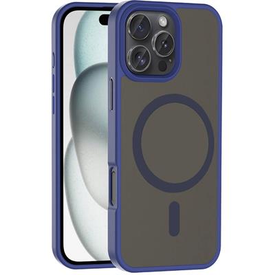 Apple iPhone 16 Pro Max Uyumlu Kılıf M-safe Şarj Özellikli Mat Arka Yüzey Zore Sio Kapak