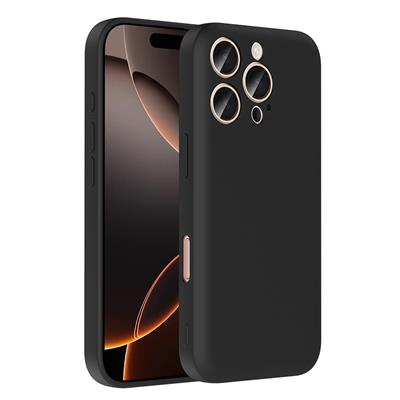 Apple iPhone 16 Pro Uyumlu Kılıf Kamera Korumalı Kartlık Hazneli Zore Vitra Kapak