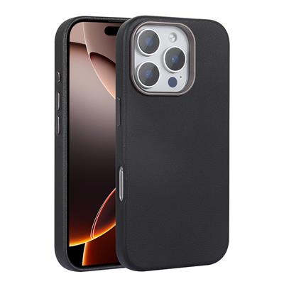 Apple iPhone 16 Pro Uyumlu Kılıf M-safe Şarj Özellikli PU Deri Zore Adora Kapak