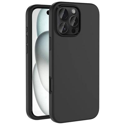 Apple iPhone 16 Pro Uyumlu Kılıf M-safe Şarj Özellikli Sıvı Teknolojili Silinebilir Sert Zore Kivi Kapak