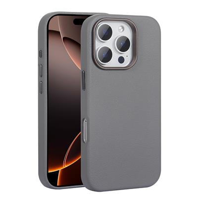 Apple iPhone 16 Pro Uyumlu Kılıf M-safe Şarj Özellikli PU Deri Zore Adora Kapak