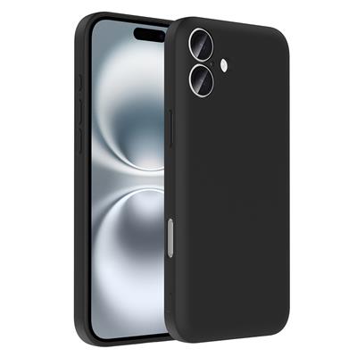 Apple iPhone 16 Uyumlu Kılıf Kamera Korumalı Kartlık Hazneli Zore Vitra Kapak