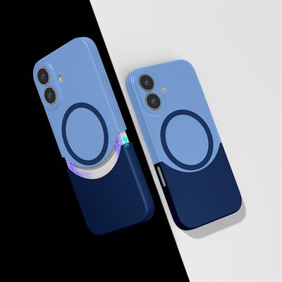 Apple iPhone 16 Uyumlu Kılıf M-Safe Şarj Özellikli Mıknatıslı Zore Duble Kapak