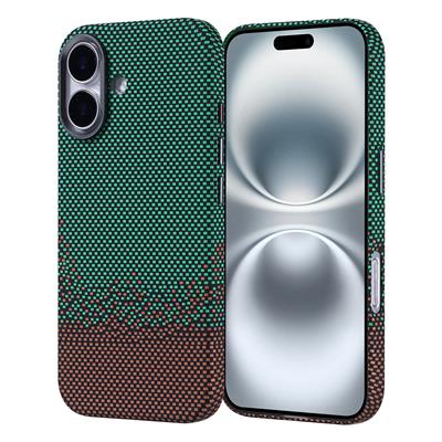 Apple iPhone 16 Uyumlu Kılıf M-safe Şarj Özellikli Karbon Fiber Görünümlü Zore Nekst Kapak